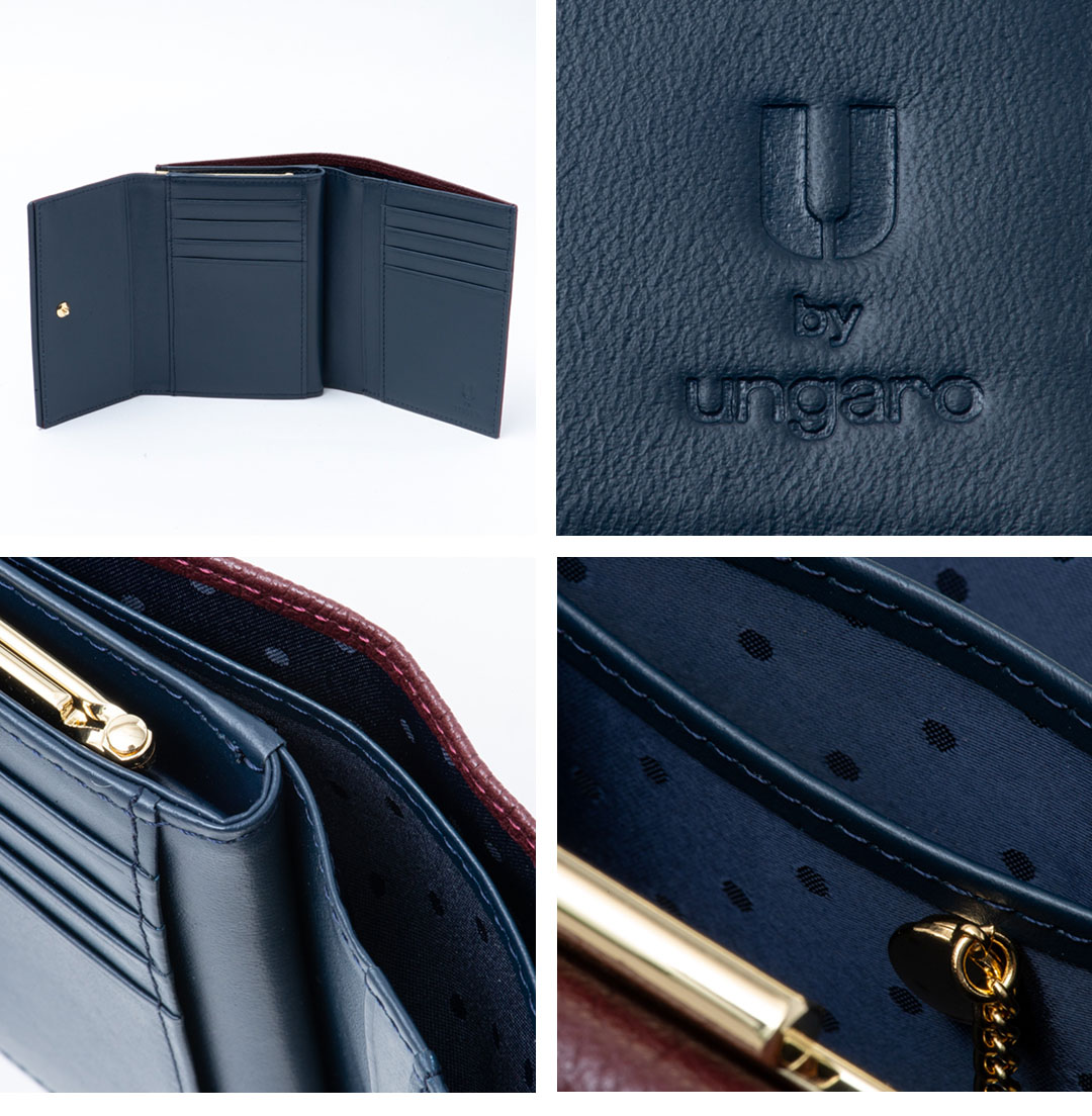 U by Ungaro 【正規販売店】U by ungaro ソフィア 口金折り財布