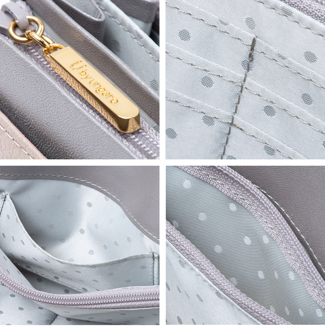 U by Ungaro 【正規販売店】U by ungaro ソフィア Wファスナー長財布