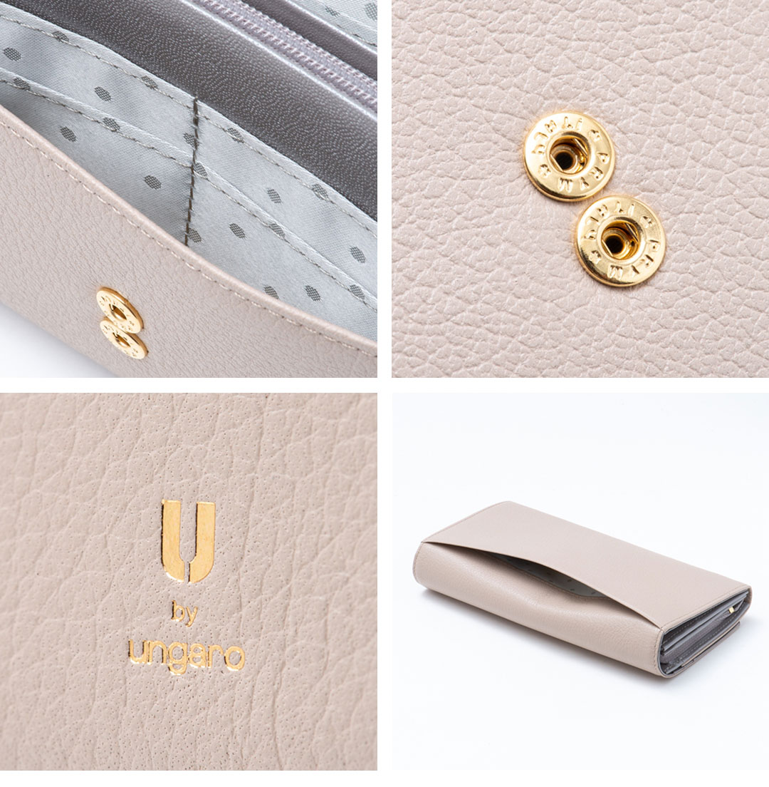 U by Ungaro 【正規販売店】U by ungaro ソフィア Wファスナー長財布
