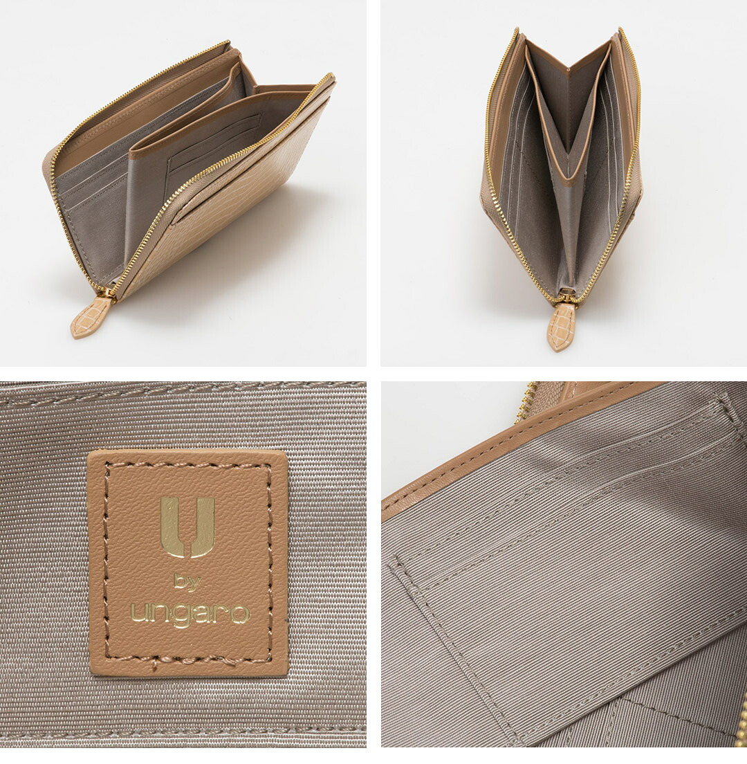 U by Ungaro 【正規販売店】U by ungaro クロード L字ファスナー長財布