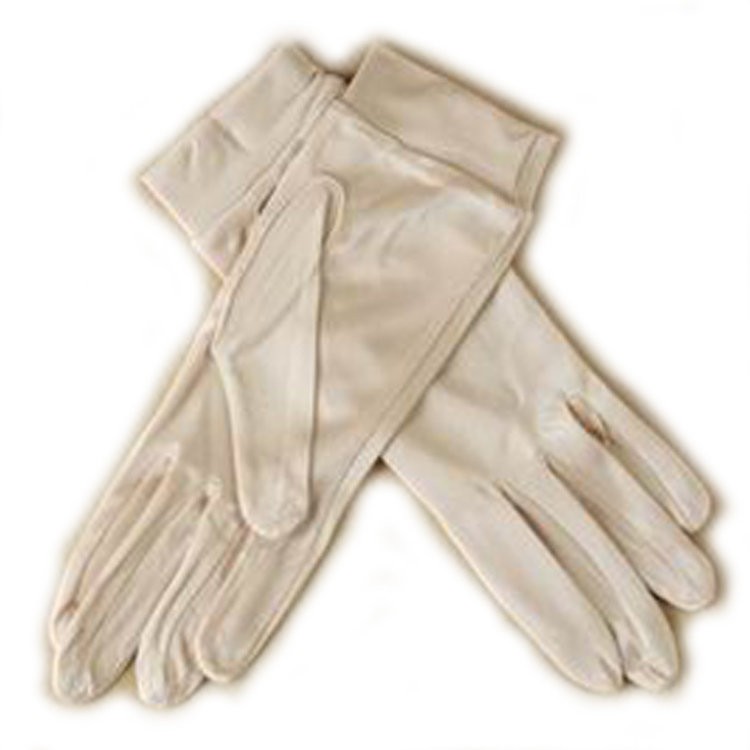 シルク100％手袋 日除けテブクロ 紫外線防止 手湿疹や手荒れに最適なシルク手袋 セール｜thebest｜07