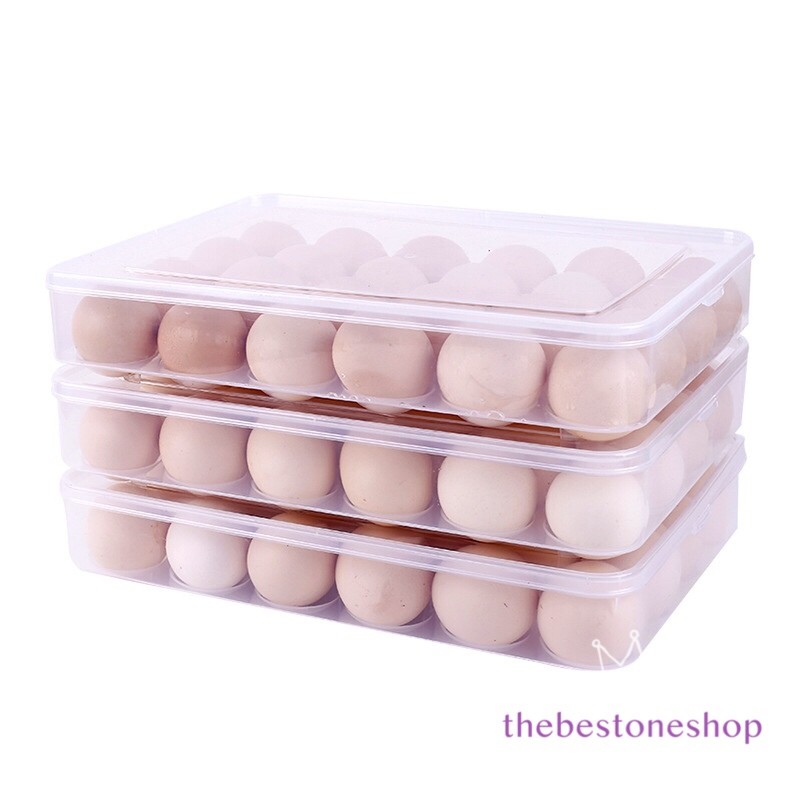 卵ケース 卵入れ 冷蔵庫用 クリア シンプル　1段 24個入れ 玉子ケース 卵収納 透明 持ち運び ...