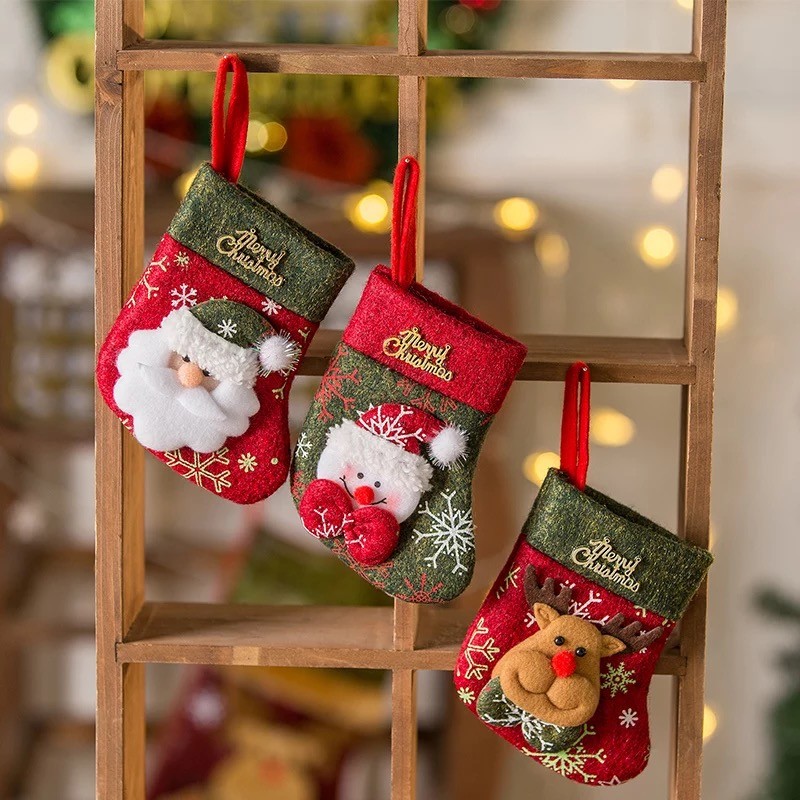 クリスマスツリー 子供 吊り飾り キャンディーソックス ストッキング クリスマスの靴下 サンタクロース ソックス 飾り サンタ 雪だるま トナカイ  3点セット :as-hlwcri-D010:AimeeShop - 通販 - Yahoo!ショッピング