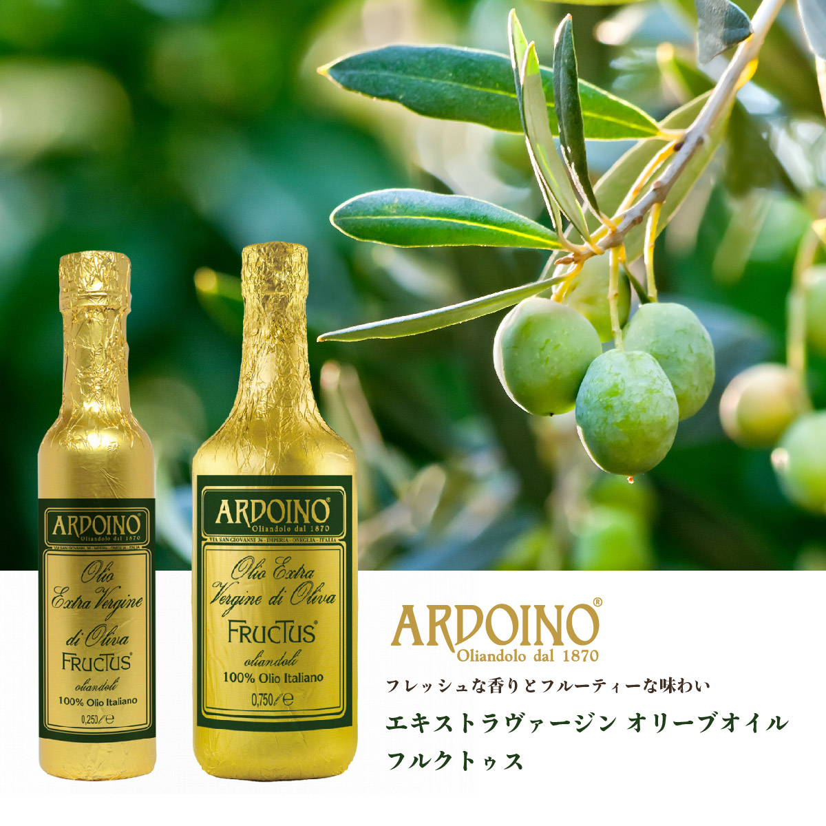 ARDOINO（アルドイノ） エキストラバージンオリーブオイル