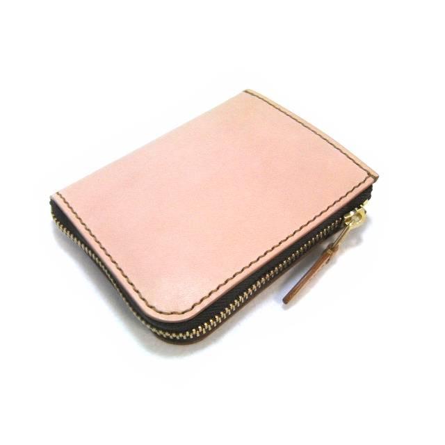 栃木レザー 財布 メンズ レディース 本革 L字ファスナー コンパクト