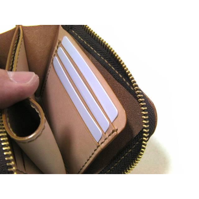 栃木レザー 財布 メンズ レディース 本革 L字ファスナー コンパクト