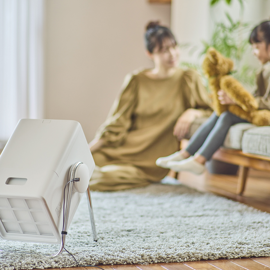 RHYTHM リズム 空気清浄機 コンパクトサイズ 36畳 2重反転ファン