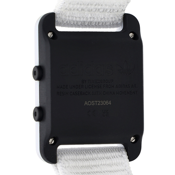 adidas アディダス STREET ストリート RETRO POP DIGITAL レトロ ポップ デジタル AOST23064 メンズ レディース 腕時計 電池式 ホワイト｜theclockhouse-y｜06