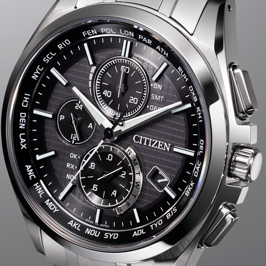 ATTESA（CITIZEN） シチズン アテッサ クロノグラフ ワールドタイム