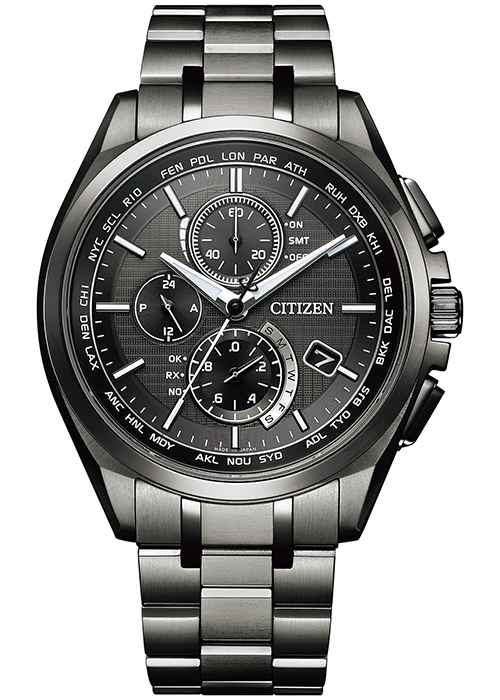 ATTESA（CITIZEN） シチズン アテッサ ブラックチタンシリーズ クロノ
