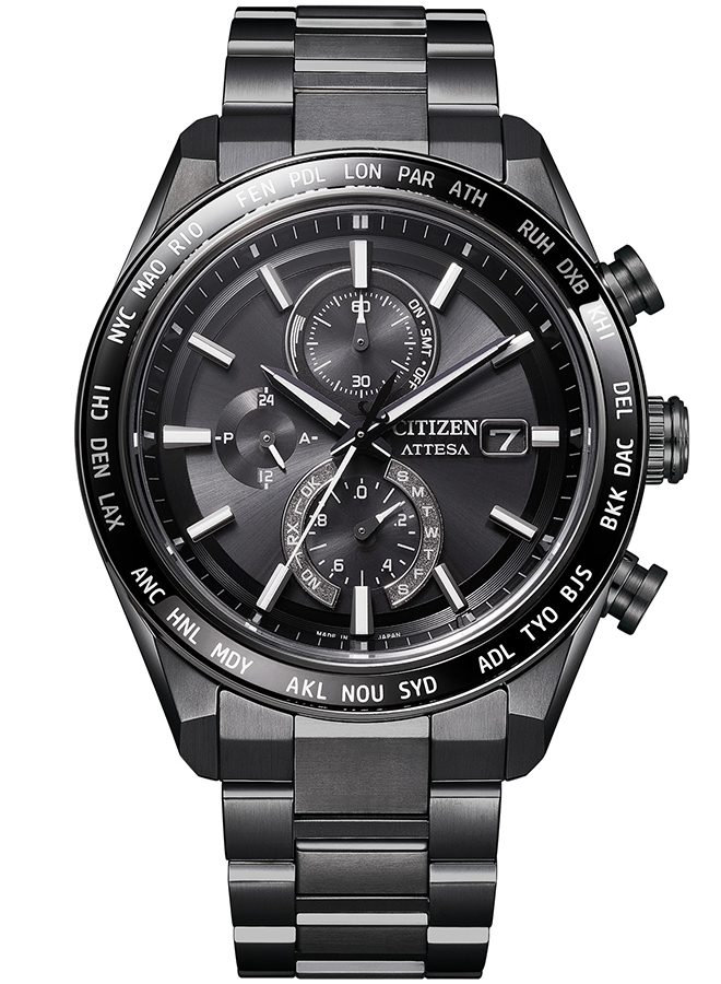 CITIZEN シチズン ATTESA アテッサ ACT Line/ブラック ATTESA（CITIZEN） シチズン アテッサ ACT Line アクトライン ブラック