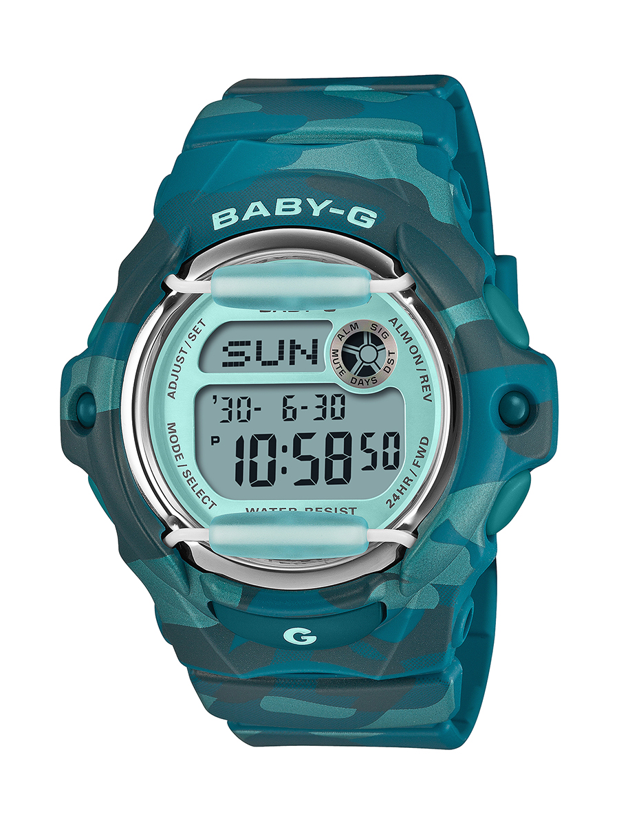 BABY-G 6月19日発売 カラーカモフラージュ グレー BG-169CMB-8JF