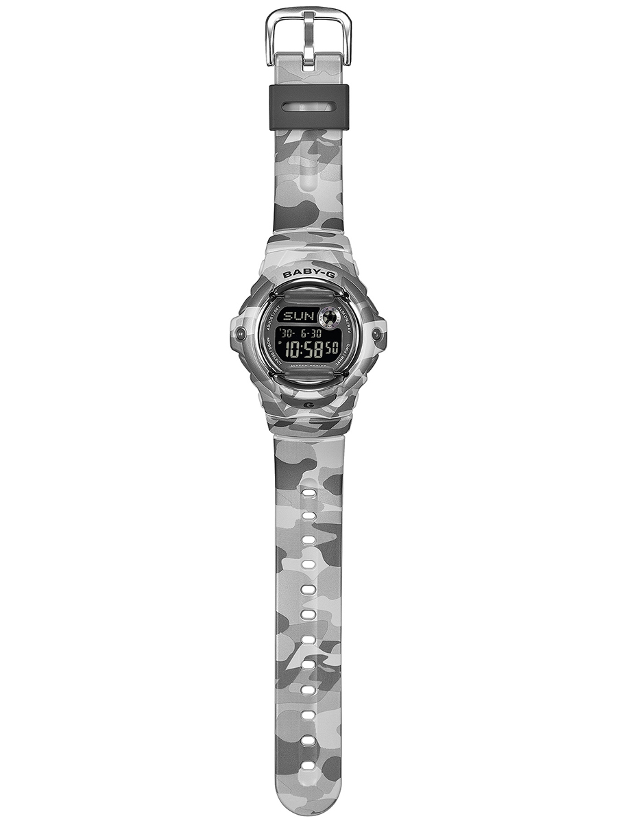 BABY-G 6月19日発売 カラーカモフラージュ グレー BG-169CMB-8JF