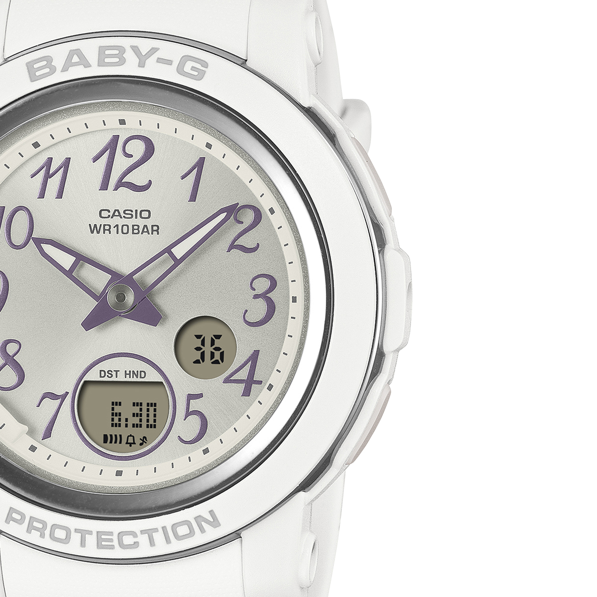 BABY-G BGA-290シリーズ スタンダード アラビック ホワイト BGA-290SA