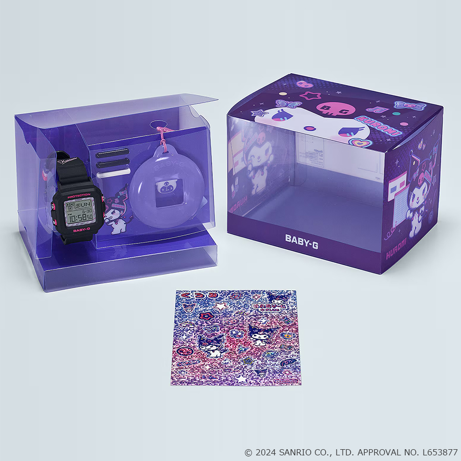 BABY-G ベイビージープラス クロミ コラボモデル BGD-10KKM-1JR レディース 腕時計 電池式 デジタル 専用ホルダーつき 国内正規品 カシオ | BABY-G | 14