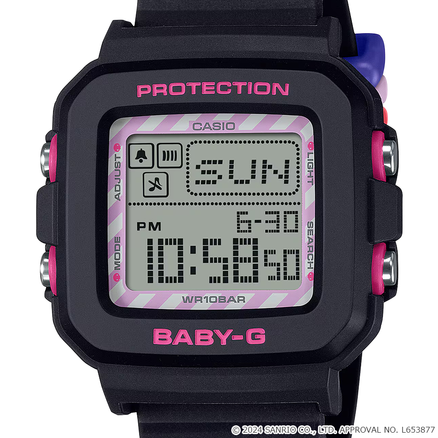 BABY-G ベイビージープラス クロミ コラボモデル BGD-10KKM-1JR レディース 腕時計 電池式 デジタル 専用ホルダーつき 国内正規品 カシオ | BABY-G | 02