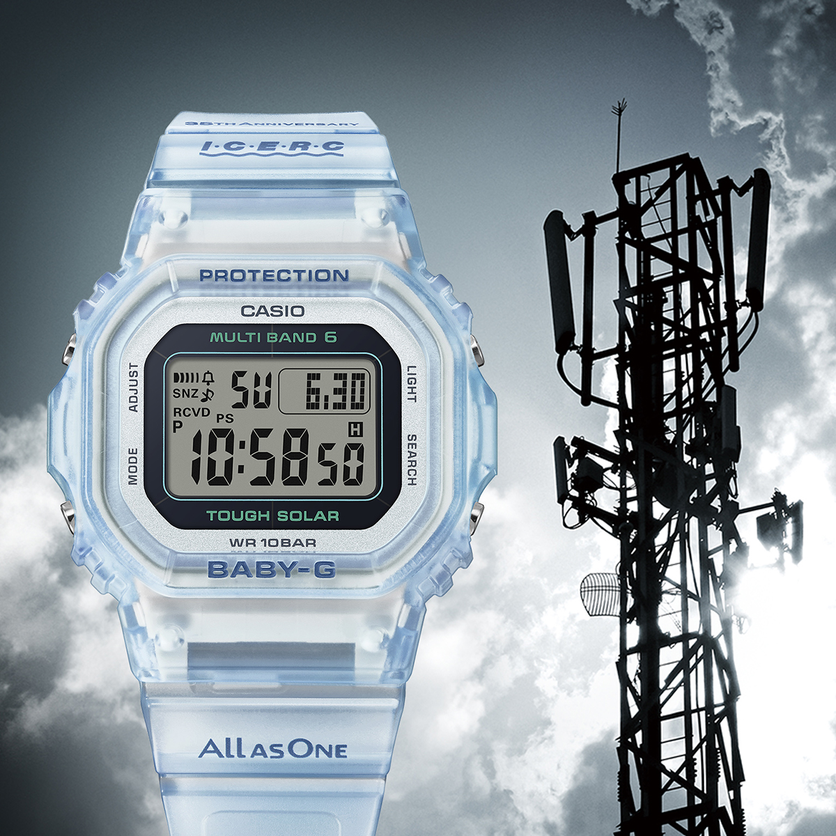 激レア Baby-G イルクジ BGR-3002K 電波ソーラー 腕時計 BABY-G 6月12日発売 アイサーチ・ジャパン コラボレーションモデル