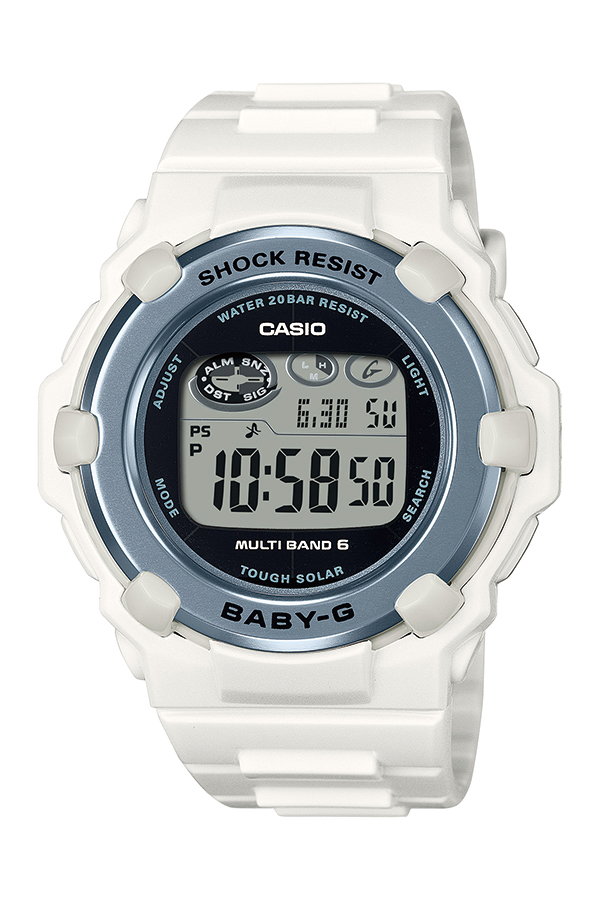 BABY-G スプリングパッケージ 2025 BGR-3003SP-7JR レディース 腕時計 電波ソーラー デジタル 樹脂バンド ホワイト 国内正規品 カシオ | BABY-G | 01