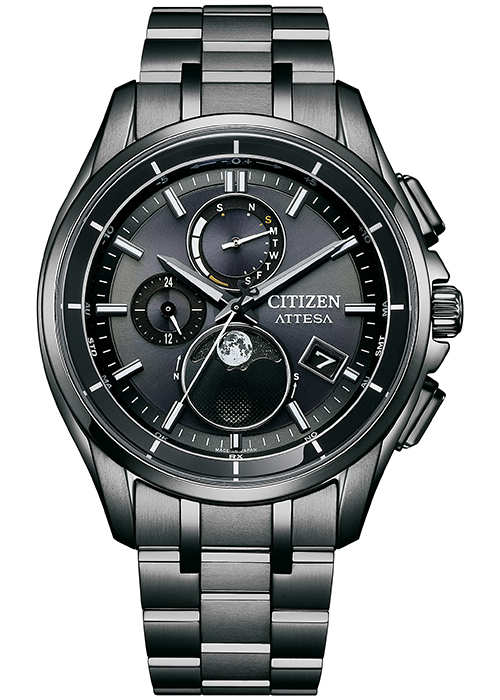 ATTESA（CITIZEN） シチズン アテッサ ブラックチタンシリーズ ムーン