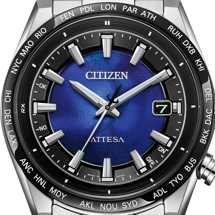 6月5日発売/予約 シチズン アテッサ ACT Line UNITE with BLUE 2025 限定モデル 青の時 CB0288-65L メンズ 腕時計 ソーラー 電波  3針 スーパーチタニウム | ATTESA（CITIZEN） | 02