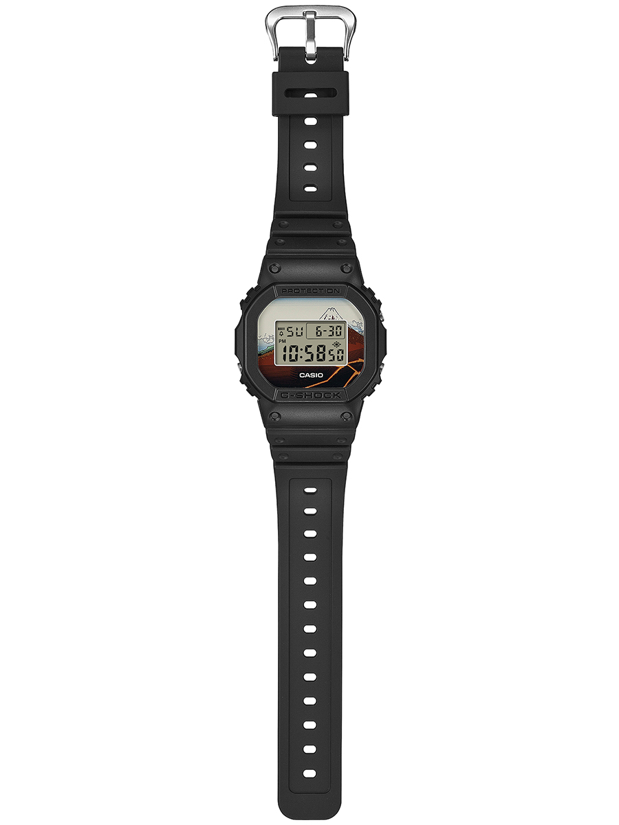 G-SHOCK 葛飾北斎 山下白雨 DW-5600KHSH25-1JR メンズ 腕時計 電池式
