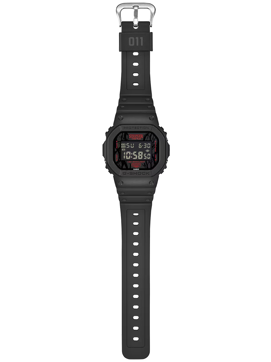 新品 G-SHOCK DW-5600STT-1JR ストレンジャーシングス G-SHOCK ストレンジャーシングス コラボレーションモデル DW-5600STT