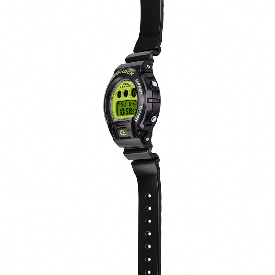 G-SHOCK CRAZY COLORS 2024 ブラック ライムグリーン DW-6900RCS