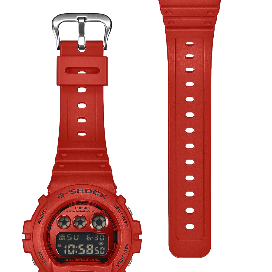 G-SHOCK アイコニック レッド ブラックアクセント DW-6900RRB-4JF