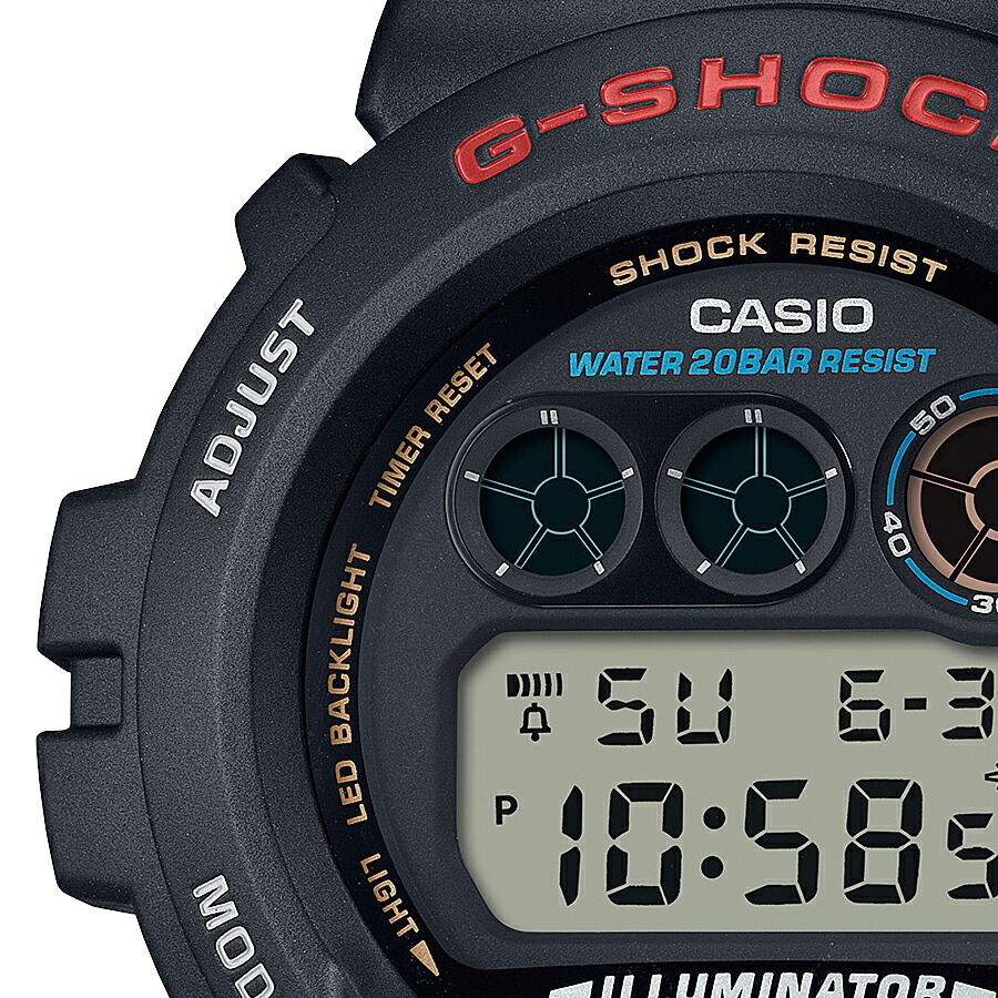 G-SHOCK 6900シリーズ DW-6900U-1JF メンズ 腕時計 電池式 デジタル