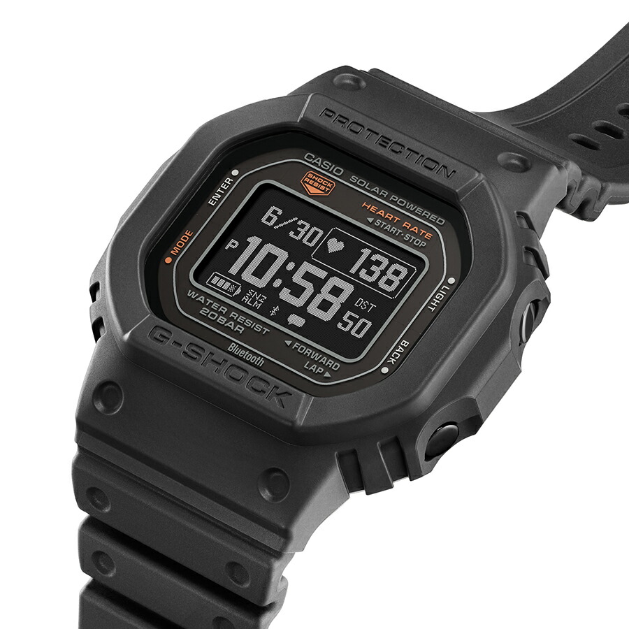 G-SHOCK G-SQUAD 心拍計測 血中酸素レベル計測 DW-H5600-1JR メンズ