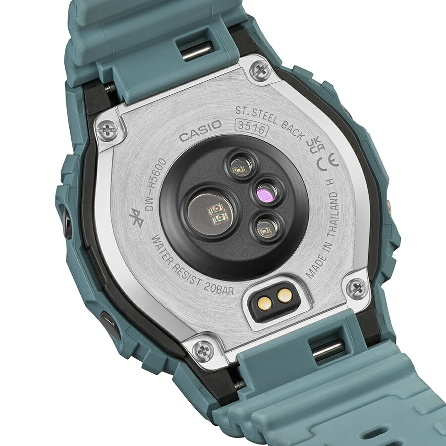 G-SHOCK G-SQUAD 心拍計測 血中酸素レベル計測 DW-H5600-2JR メンズ