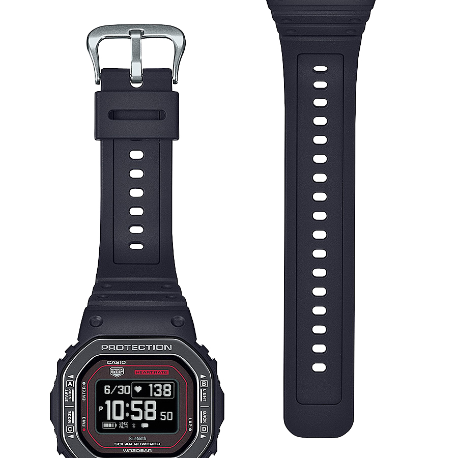 G-SHOCK G-SQUAD 心拍計測 血中酸素レベル計測 DW-H5600MB-1A4JR