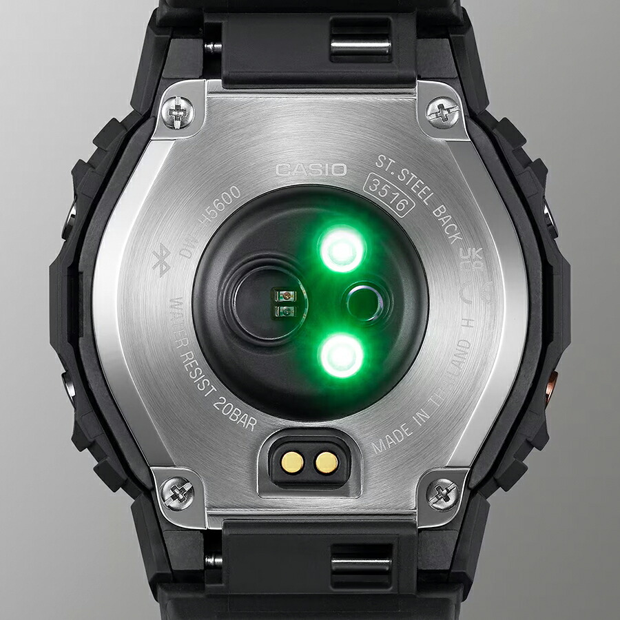 G-SHOCK G-SQUAD 心拍計測 血中酸素レベル計測 DW-H5600MB-1JR メンズ