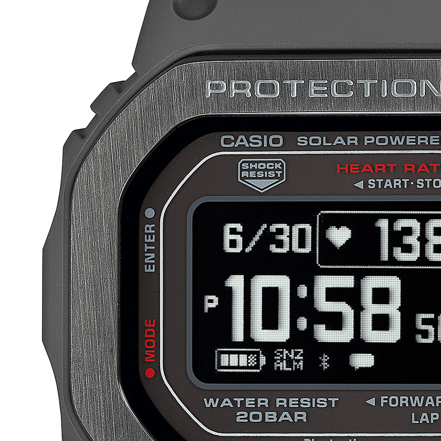 G-SHOCK G-SQUAD 心拍計測 血中酸素レベル計測 DW-H5600MB-8JR メンズ