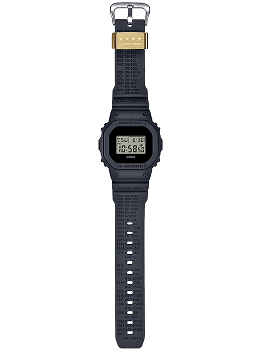 G-SHOCK 40周年記念 リマスター・ブラック DWE-5657RE-1JR メンズ