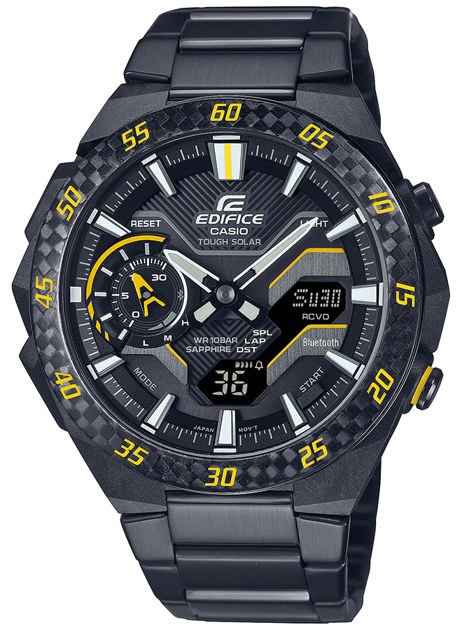 EDIFICE（CASIO） カシオ エディフィス ウインドフロウ イエロー