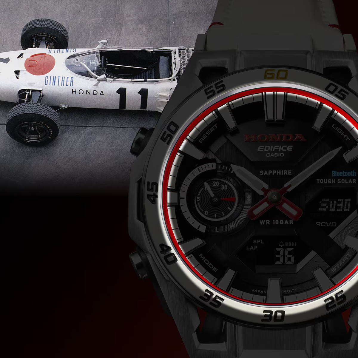 EDIFICE（CASIO） カシオ エディフィス Honda F1初優勝60周年記念