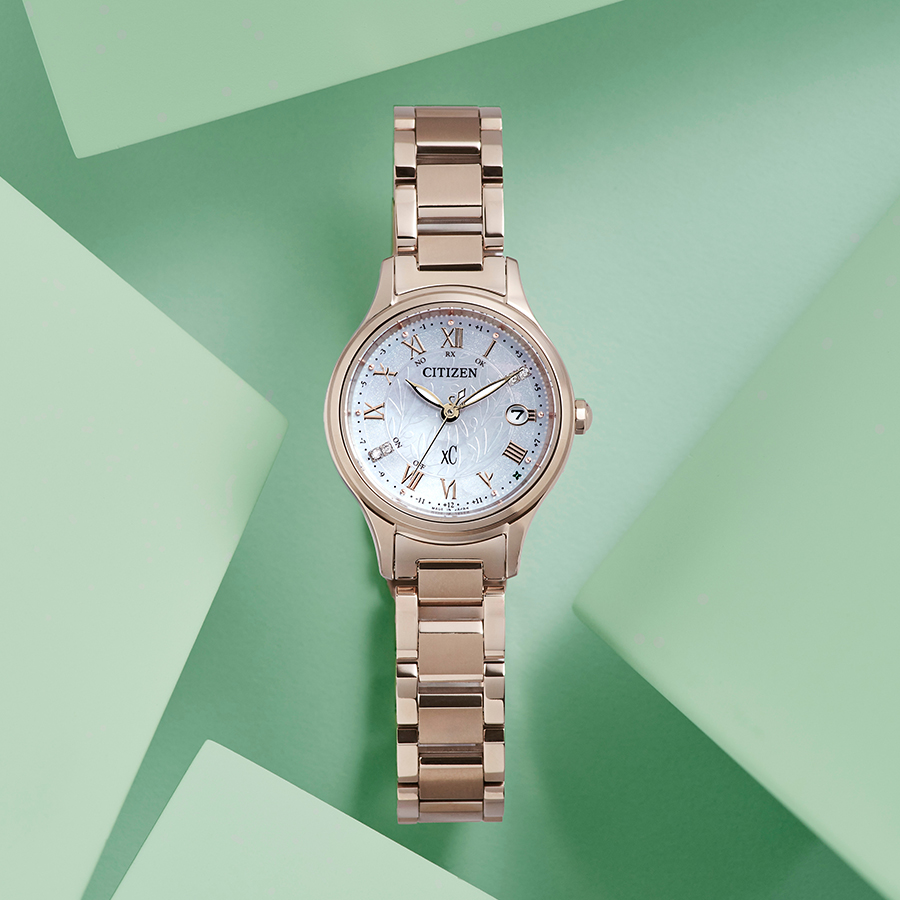 XC シチズン クロスシー 北川景子 限定モデル オリーブ ES9498-51D