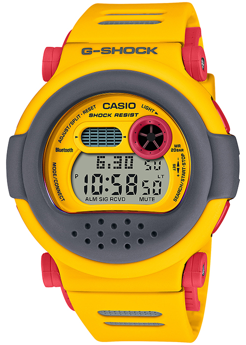 G-SHOCK DW-001 シリーズ G-B001MVE-9JR メンズ 腕時計 電池式 デジタル ダブルベゼル イエロー 国内正規品 カシオ | G-SHOCK | 01