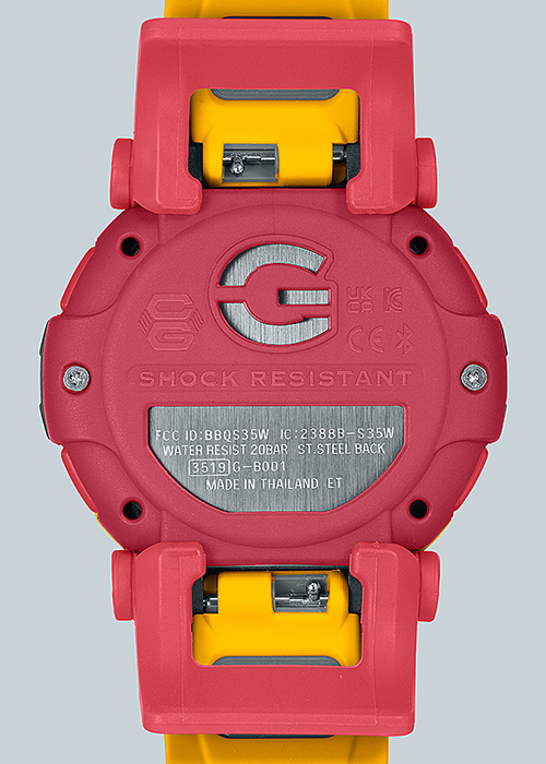 G-SHOCK DW-001 シリーズ G-B001MVE-9JR メンズ 腕時計 電池式 デジタル ダブルベゼル イエロー 国内正規品 カシオ | G-SHOCK | 12