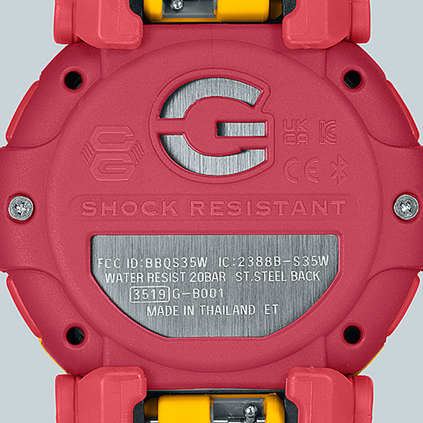 G-SHOCK DW-001 シリーズ G-B001MVE-9JR メンズ 腕時計 電池式 デジタル ダブルベゼル イエロー 国内正規品 カシオ | G-SHOCK | 13
