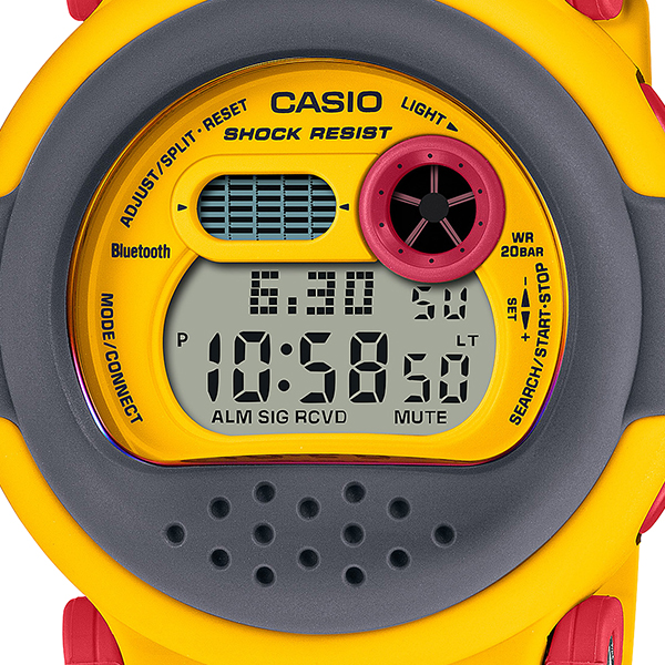 G-SHOCK DW-001 シリーズ G-B001MVE-9JR メンズ 腕時計 電池式 デジタル ダブルベゼル イエロー 国内正規品 カシオ | G-SHOCK | 02