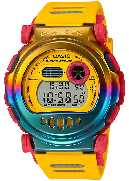 G-SHOCK DW-001 シリーズ G-B001MVE-9JR メンズ 腕時計 電池式 デジタル ダブルベゼル イエロー 国内正規品 カシオ | G-SHOCK | 08