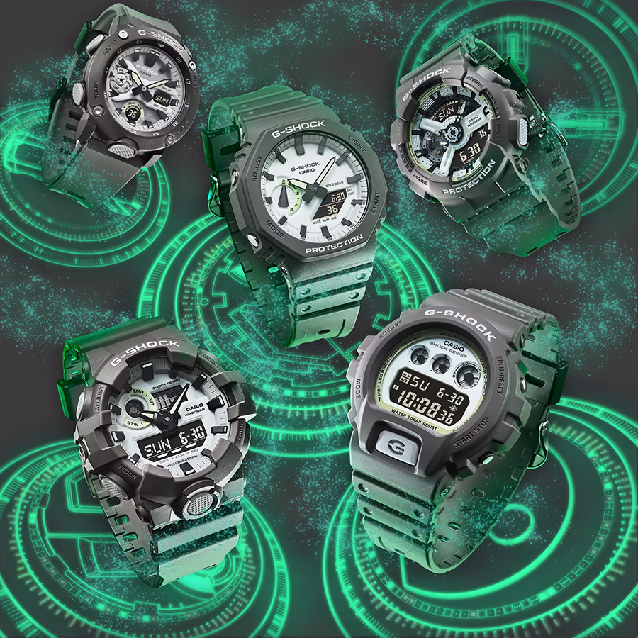 G-SHOCK HIDDEN GLOW 蓄光フェイス GA-110HD-8AJF メンズ 腕時計 電池