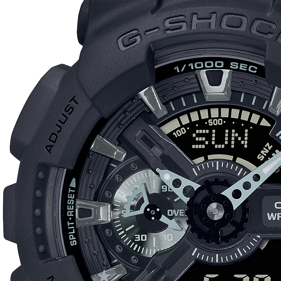 G-SHOCK Gショック 40周年記念 リマスター・ブラック ビッグケース GA-114RE-1AJR メンズ 腕時計 電池式 アナデジ 反転液晶  国内正規品 カシオ