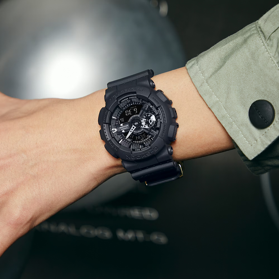 G-SHOCK Gショック 40周年記念 リマスター・ブラック ビッグケース GA-114RE-1AJR メンズ 腕時計 電池式 アナデジ 反転液晶  国内正規品 カシオ