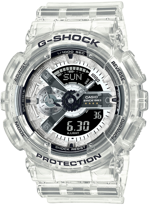 G-SHOCK Gショック 40周年記念 クリアリミックス GA-114RX-7AJR メンズ 腕時計 電池式 アナデジ スケルトン 反転液晶 国内正規品 カシオ｜theclockhouse-y｜02