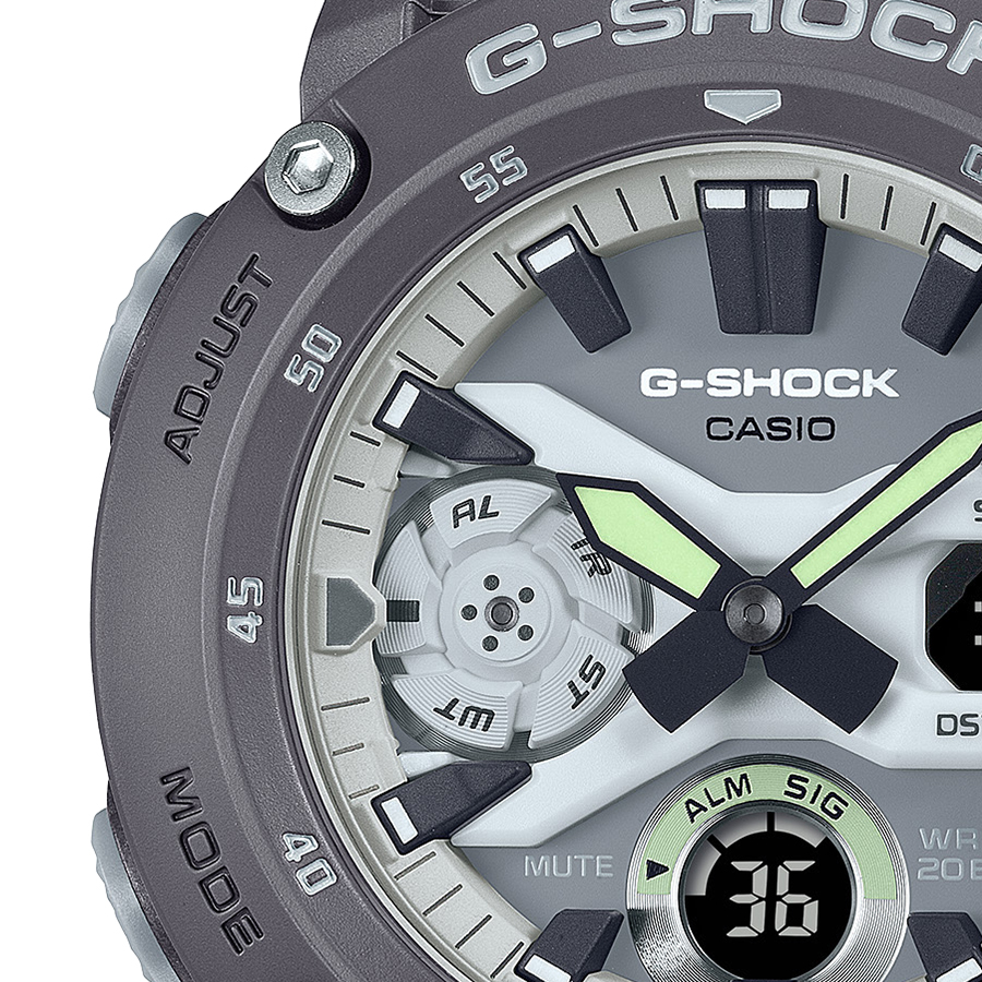 G-SHOCK HIDDEN GLOW 蓄光フェイス GA-2000HD-8AJF メンズ 腕時計 電池