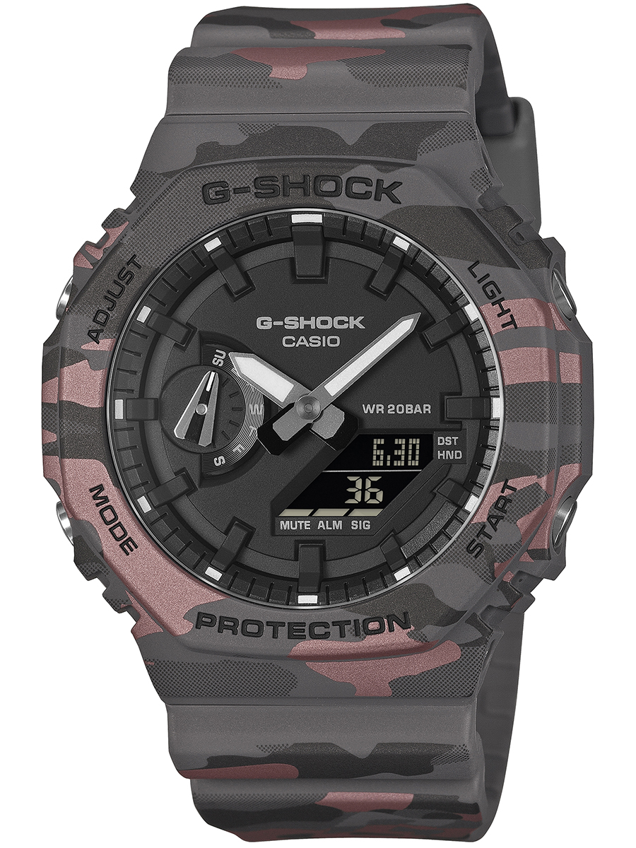 G-SHOCK カモフラージュ GA-2100CM-8AJF メンズ 腕時計 電池式
