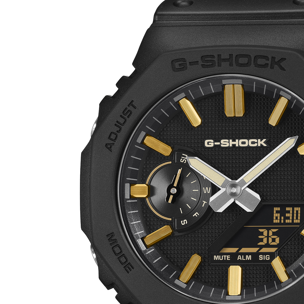 G-SHOCK リュクスブラック GA-2100LXB-1A9JF メンズ 腕時計 電池式